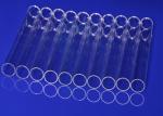 Polishing Clear Quartz Glass Tube 300mm For Pyrolysis Furnace High Purity