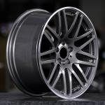 Mesh design gray paint 18 inch automobile rim forged alloy wheel 20 inch