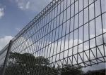 Commercial Metal Security Fencing , Welded Wire Mesh Fencing Simple Structure