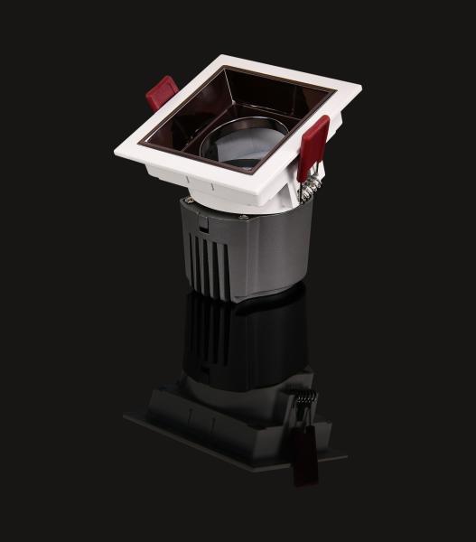 Buy cheap AC180V 18W Square LED Spotlight For Bathroom And Living Room 300LM from wholesalers