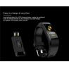 Buy cheap Color Screen Waterproof Smart Band with Heart Rate Monitor Wristband Bracelet Blood Pressure from wholesalers