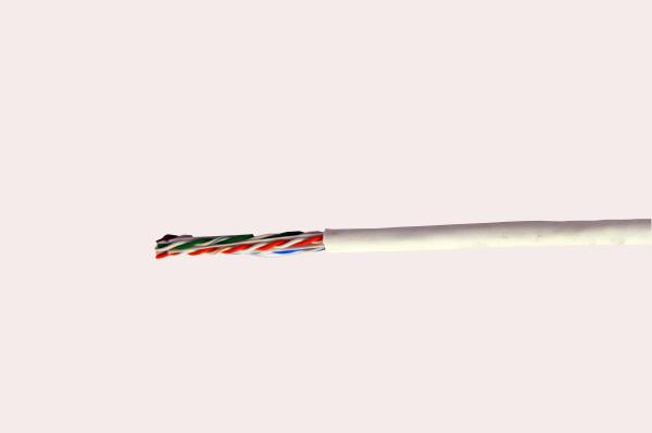 Buy cheap 24AWG Solid Bare Cooper Cat5e Plenum Cable CMP FEP Insulations ETL UL Approved from wholesalers