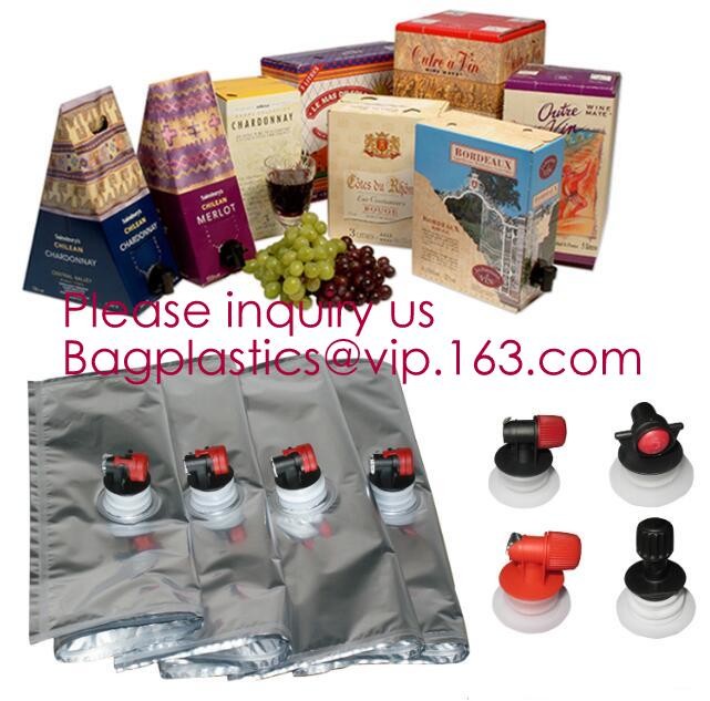 Wine Juice Bag in box packaging 3l 5l 10l plastic wine bags,Fruit Juice Beverage Syrup Wine Bag In Box With Valve bageas