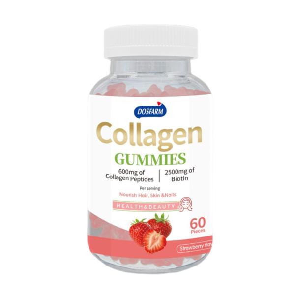 Buy cheap Collagen Peptides Beauty Healthy Strawberry Gummies Manufacturer from wholesalers