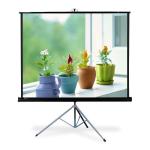 178x178cm Tripod Stand Projection Screen Fiberglass Matte White 1.0 Gain