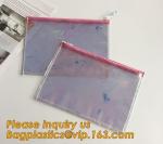 Holographic Factory Manufacture Custom Logo Transparent PVC Cosmetic Bag Women