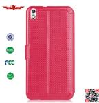 Hot Selling High Quality Fashion PU Flip Wallet Leather Cover Case For HTC