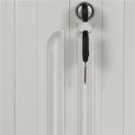 Vertical Double Steel Storage Roller Shutter Door Cabinet Metal