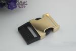 Wholesale factory bag accessories custom light gold quick release metal belt