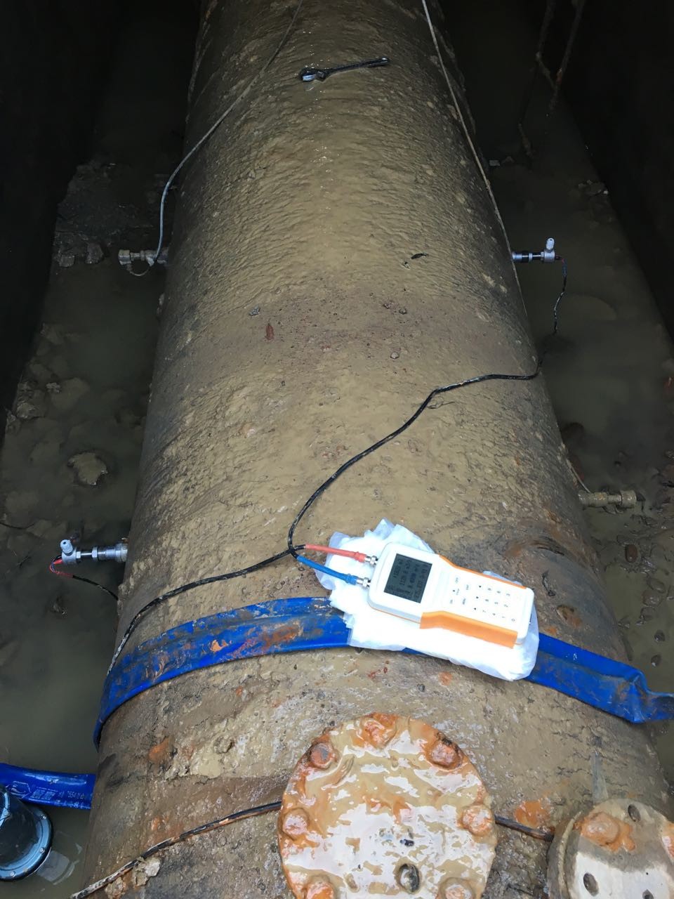 TF1100 Clamp On Cheap Ultrasonic Flow Meter