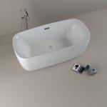 OEM ODM Deep Soaking Free Standing Bathtubs Whirlpool Massage