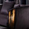 Buy cheap Matted 0.75m Comfy Modular Sectional Couch , Surrey Classic Chesterfield Velvet Sectional Sofa from wholesalers