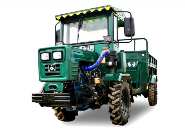 Buy cheap 1 Ton Payload All Terrain Dumper Small Farm Truck Full Hydraulic Steering from wholesalers