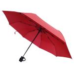 RPET Pongee Windproof Travel Umbrella Auto Open Closed Metal Frame Fiberglass