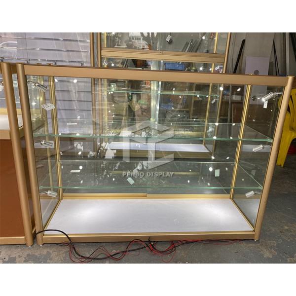 Buy cheap Aluminium Frame Glass Display Showcase Cabinet from wholesalers