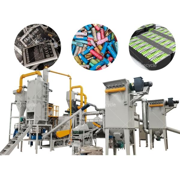 Buy cheap Fully Automated Black Mass Lithium Battery Recycle Machine for Electric Car Batteries from wholesalers