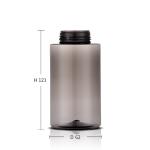 250ml Transparent Plastic Foam Soap Dispensers For Bathroom Countertops