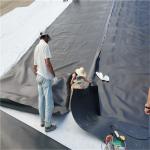 1mm HDPE Geomembrane for Fish Farm Pond Liner Dam Liner Landfill Liner Width 1m