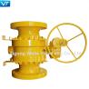 Buy cheap 600LB WCC Gear Operated Ball Valve 16 Inch Carbon Steel Socket Welded from wholesalers