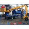 Buy cheap Tailer Mobile Scrap Baler Logger Hydraulic Baling Press Automatic Feeding and Discharding from wholesalers