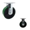 Buy cheap 150x50mm Green Iron Core Direction Plate Heavy Duty Casters from wholesalers