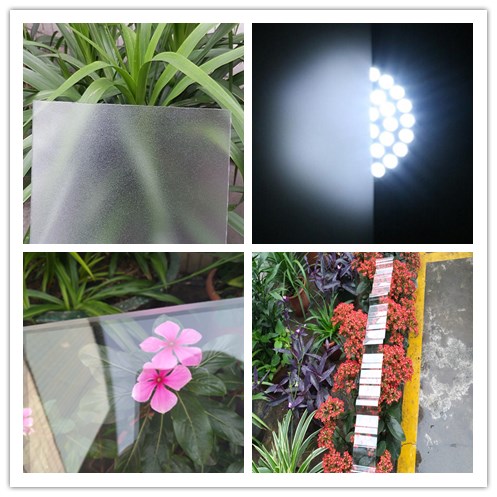 1.22m Width Corrugated Polycarbonate Sheet UV Resistant Roof Panels For Greenhouse