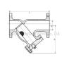 Buy cheap Stainless Steel Flange Y Type Strainer/Filter 150lb Industrial Valve and Durable Filter from wholesalers