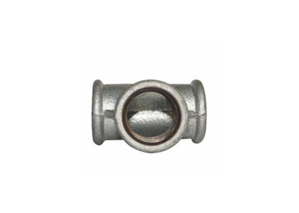 Buy cheap Customized Size Black Malleable Iron Pipe Fittings Equal 90 Degree Tee DIN Standard from wholesalers