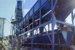 HZS50 Skip Hoist Type Concrete Batching And Mixing Plant Theoretical Capacity