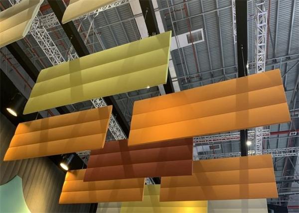 Buy cheap Vertically Acoustic Ceiling Baffles / Suspended Acoustic Baffles For Office from wholesalers
