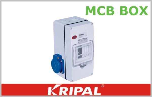 Buy cheap Compact 4 Pole MCB Distribution Box for Agriculture / Construction Sites from wholesalers