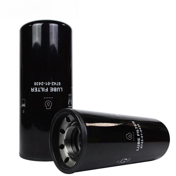 Excavator forklift oil filter 6742-01- 2430 6742012430 P553000 Hydraulic Oil