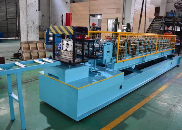 Mild Steel CZ Purlin Roll Forming Machine , C Lipped Channel Roll Forming