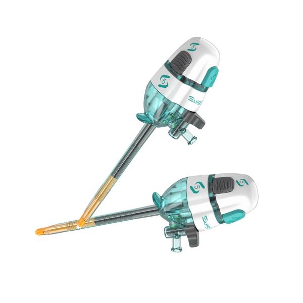 Buy cheap Single Use Auto-locking Dilating Obturator Tip Laparoscopic Bladed Trocar 5mm from wholesalers