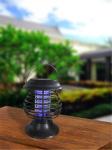 Pathways Solar Powered LED Ground Lights Mosquito Insect Bug Zapper