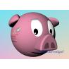 Buy cheap Customizable 2m Helium Inflatable Ball Pink Cartoon Pig Advertising And Marketing from wholesalers