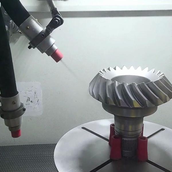 Buy cheap Metal Surface Treatment CNC Shot Peening Enhanced Hardness Reduced Roughness Fine Polishing Aluminum Shot Peening Process from wholesalers