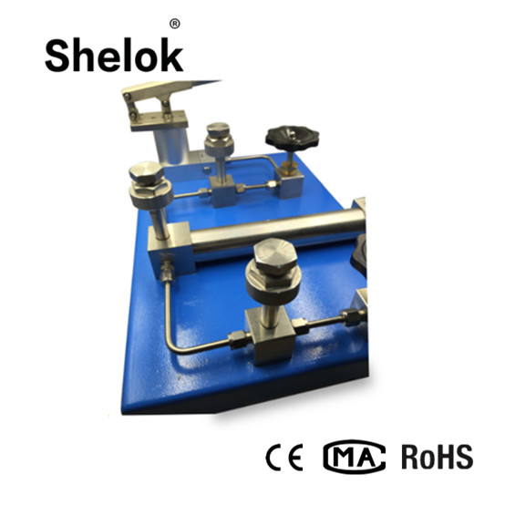Hydraulic hot sale air micro pressure hand pump pressure gauge calibrator -100-600Kpa