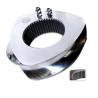 Buy cheap Corotaion Twin Screw Extrusion granulator Machine Parts Extruder Elements from wholesalers