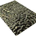 Middle Size Embossed Stainless Steel Sheet Water Ripple 8K Titanium Gold