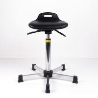 Buy cheap Industrial Sit Stand Stool Adjustable Seat Height With Black Spraying Steel Base product