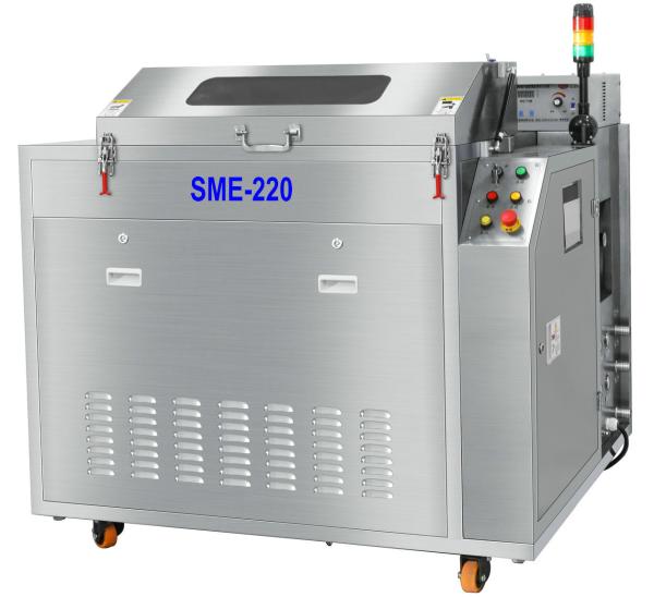 Buy cheap Stainless steel material 40KHz ultrasonic solder paste squeegee cleaning machine from wholesalers