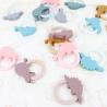 Buy cheap Colorful Silicone Baby Teether With Cartoon Animal Penguin Shape from wholesalers