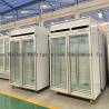 Buy cheap Glass Door Upright Freezer Display Showcase For Commercial Supermarket from wholesalers