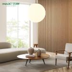 Listening Room Acoustic Treatment Acoustic Wooden Panels For Conference Room