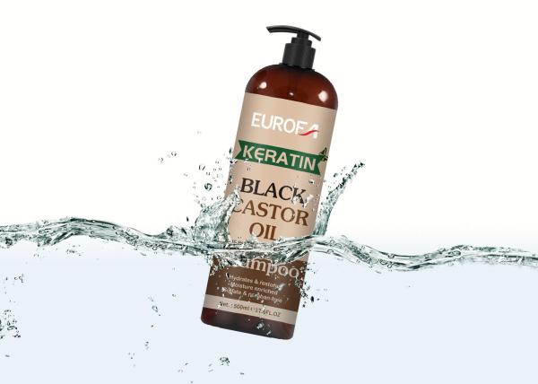 Buy cheap Black Castor Oil Shampoo For Fine And Dry Hair Natural Fragrance Shampoo from wholesalers