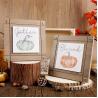 Buy cheap Thanksgiving Decorations Set of 2 Wooden Tabletop Sign Fall Autumn Pumpkin Frames Centerpieces for Home Kitchen Tiered Tray Dec from wholesalers