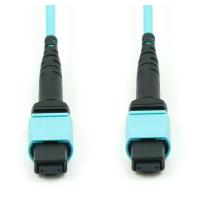 Buy cheap Data Center Solution MTP MPO Cable OM3 Fiber Optic Patch Cord For FTTX product