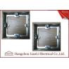 Buy cheap Steel Electrical Gang Box Extension Ring With Adjustable Ear 20mm 25mm Knockouts from wholesalers