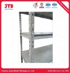 Light Gray Rivet Rack Shelving For Storage Powder Coating